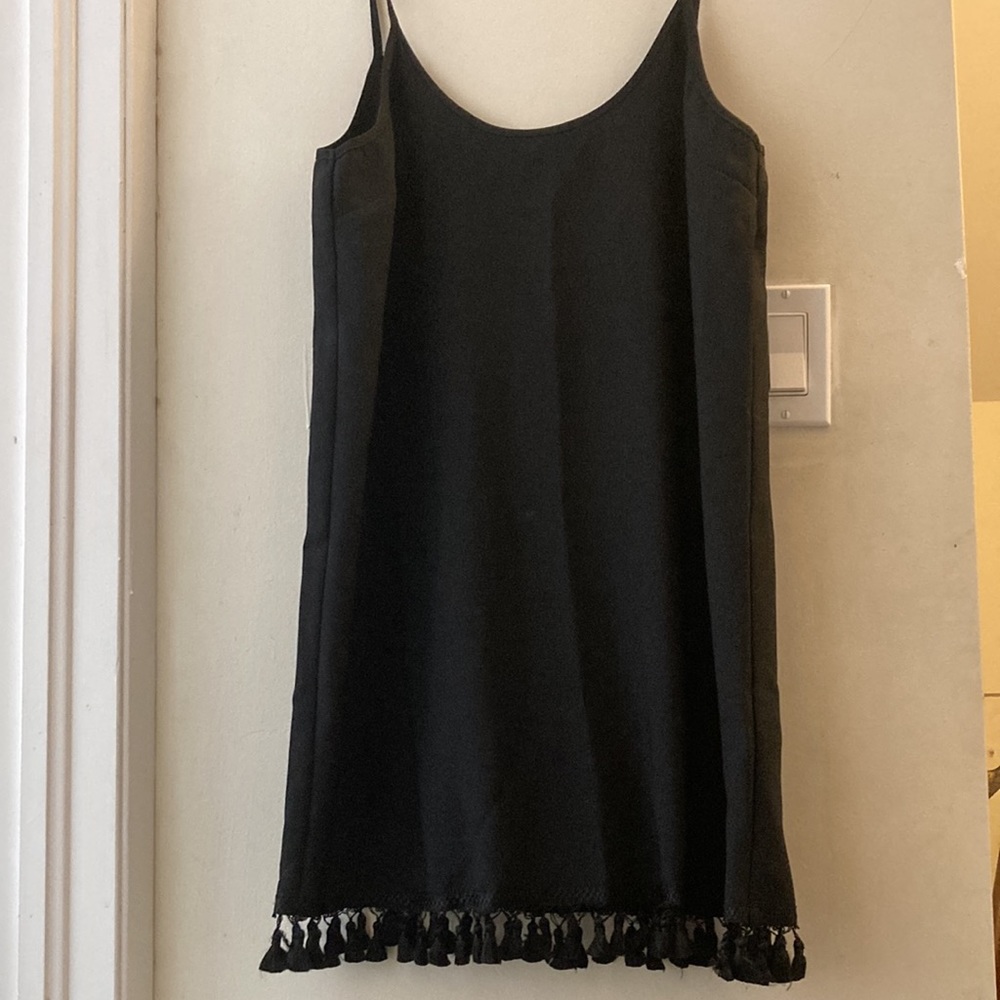 ✨Forever 21 Black Tassel Dress✨